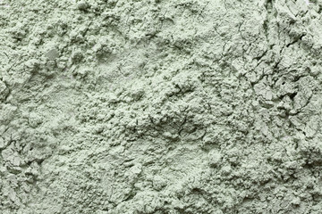 Texture of cosmetic clay, closeup