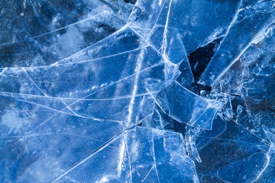 ice cracks grunge texture 