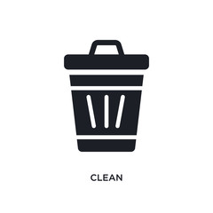 clean isolated icon. simple element illustration from cleaning concept icons. clean editable logo sign symbol design on white background. can be use for web and mobile