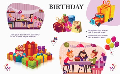 Colorful Birthday Party Concept