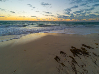 sunrise on playa blanca, cancun Quintana Roo, Mexico
