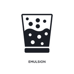 emulsion isolated icon. simple element illustration from cleaning concept icons. emulsion editable logo sign symbol design on white background. can be use for web and mobile - obrazy, fototapety, plakaty