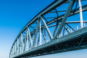 Fototapeta premium Bridge In Nijmegen The Netherlands