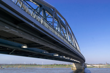 Naklejka premium Bridge In Nijmegen The Netherlands