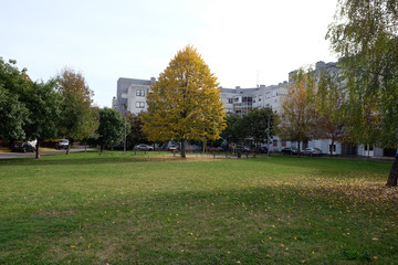 New housing blocks in Malesnica residential area, Zagreb, Croatia