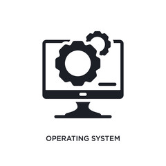 operating system isolated icon. simple element illustration from electronic devices concept icons. operating system editable logo sign symbol design on white background. can be use for web and