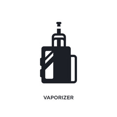 vaporizer isolated icon. simple element illustration from electronic devices concept icons. vaporizer editable logo sign symbol design on white background. can be use for web and mobile