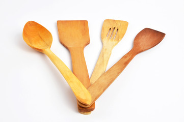 Wooden kitchen utensil