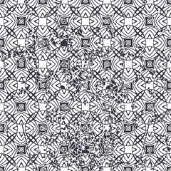 Retro seamless art deco vintage pattern. Geometric ornamental vintage texture with grunge effect.