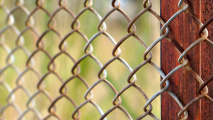 Fototapeta premium Overcoming obstacles is dangerous.