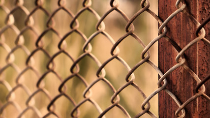 Fototapeta premium Overcoming obstacles is dangerous.