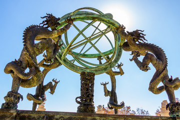 Buddhist Temple Statues