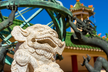 Fototapeta premium Buddhist Temple Statues