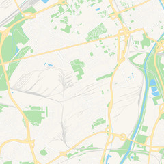  Ostrava, Czechia printable map