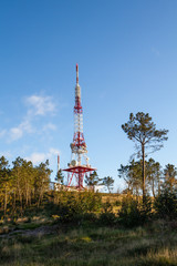 Communication tower antenna
