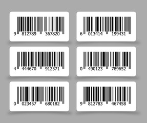 Barcode vector graphic illustration