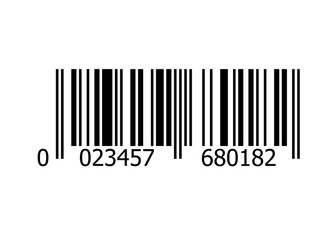 Barcode vector graphic illustration
