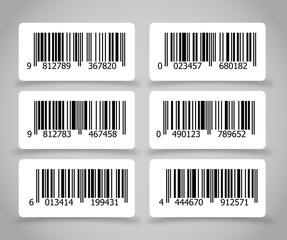 Barcode vector graphic illustration