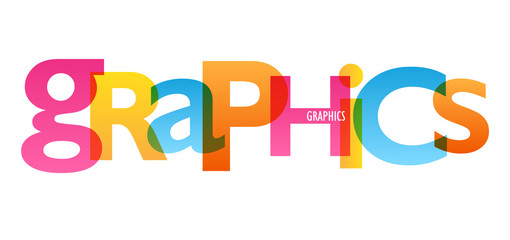 GRAPHICS colorful typography banner