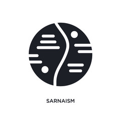 sarnaism isolated icon. simple element illustration from india concept icons. sarnaism editable logo sign symbol design on white background. can be use for web and mobile