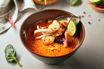 Nutrition meal served with herbs
