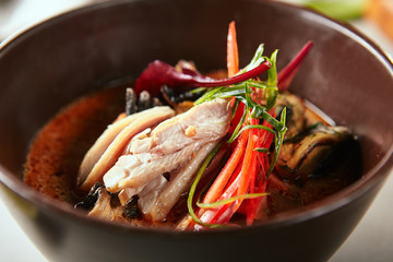 Yummy savory lunch