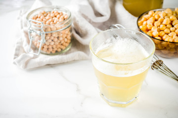 Chickpea broth - aquafaba