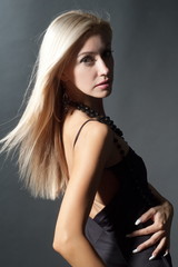 Naklejka premium Beautiful girl