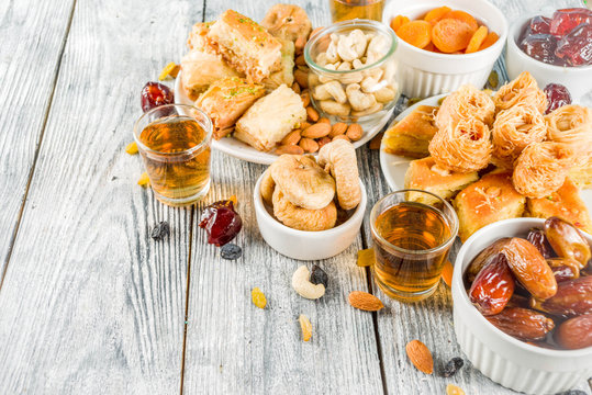 Middle Eastern Arabian sweets