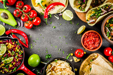 Mexican food concept. Cinco de Mayo food.