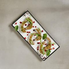 Lamb Tongues with Eastern Dressing