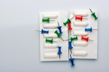 rectal suppositories. vaginal suppositories. candles with an antibiotic. slimming candles. fade-in candles. contraceptive candles