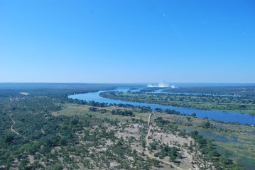 Fototapeta na wymiar Zambesi Victoria Falls