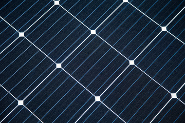 Closeup of a new solar panel. Renewabvle energy, ecological solution. Electricity generation. Clean...