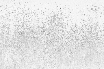 Dirty period on white cement or concrete wall texture for background, Empty space.