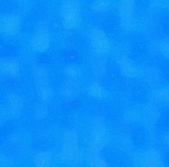 3d rendering of blue surface painting style