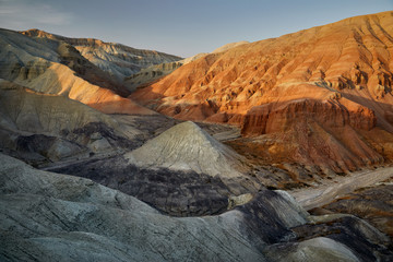 Mountains in the desert