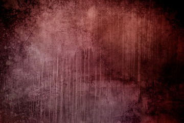red grungy canvas draft background