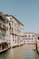 Naklejka premium canal in venice