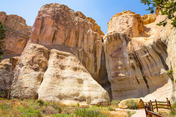 El Morro National Monument in New Mexico, USA