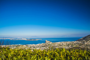 Panoramic view of Ischia Island