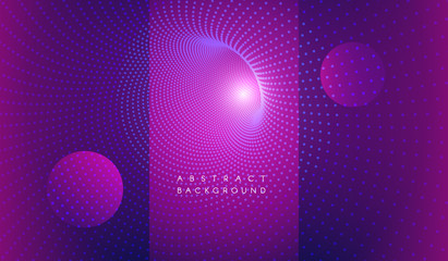 Vector abstract futuristic aesthetic background