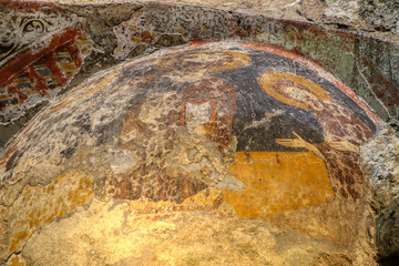 Crypt of the Redeemer (Cripta del Redentore), crypt of the Madonna della Grotta is an underground cave church located in the city of Taranto, Puglia, Italy 