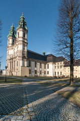 Former Cistercian abbey (monastery) in Krzeszów near Kamienna Góra, Poland © Marcin