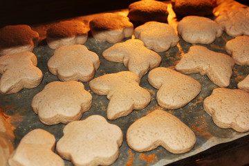 Cooking in the kitchen. Bakery products