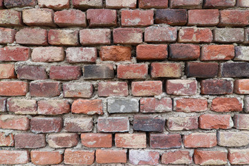 Old brick wall - brick texture