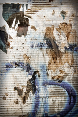 Chaotic urban industrial background