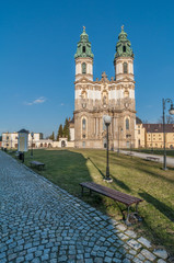 Former Cistercian abbey (monastery) in Krzeszow near Kamienna Góra, Poland © Marcin