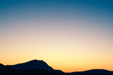 Sonnenaufgang Aix en Provence