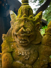 Moss Coverd The Angel Giant Statue